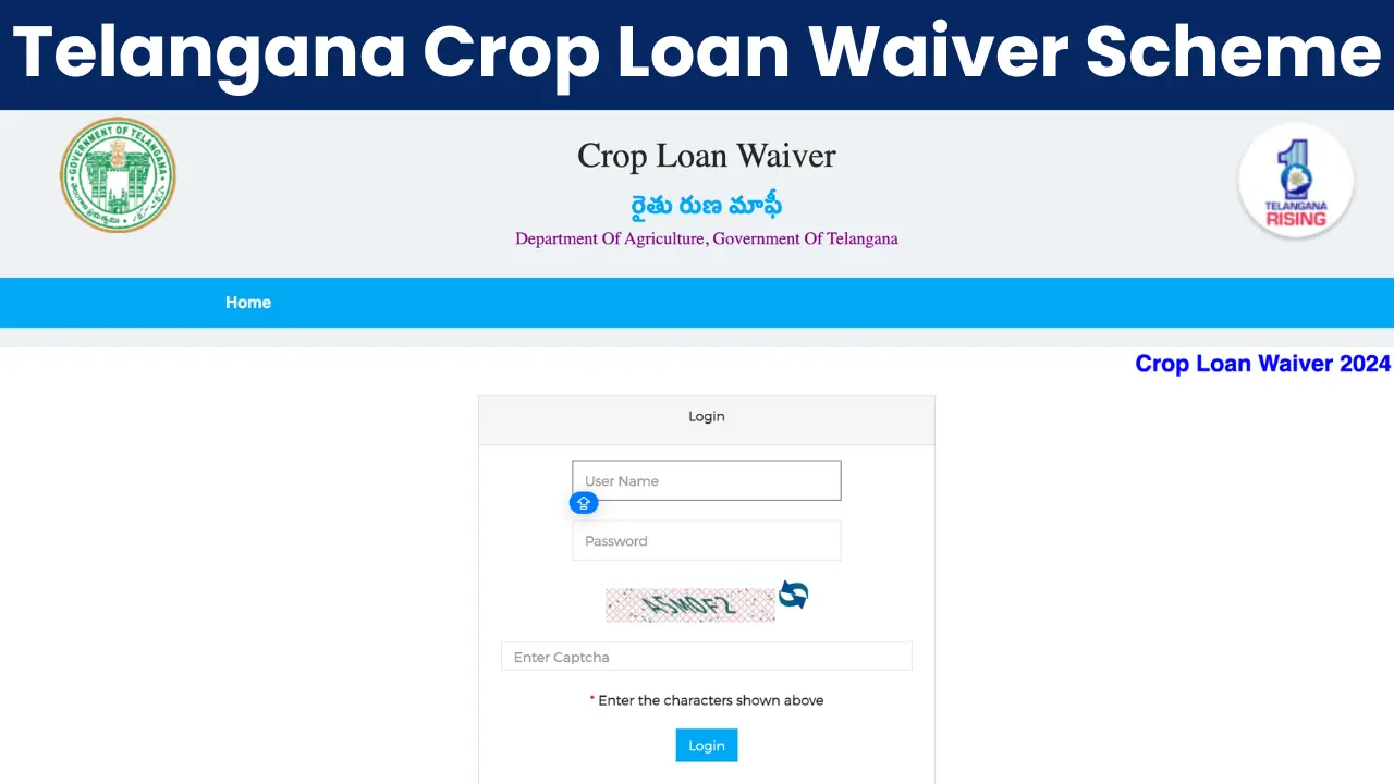 Telangana Crop Loan Waiver Scheme 2025: